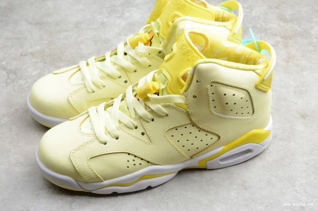 Chep Onekick (GS) Yellow Jordan 6 543390-800 Air Floral Retro Dynamic 0805